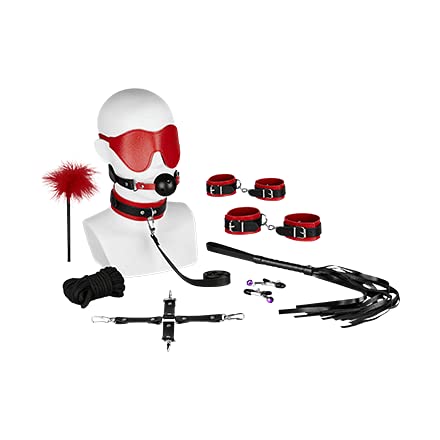 EIS BDSM Vielseitiges Bondage Set 11 Teile Leder-Optik