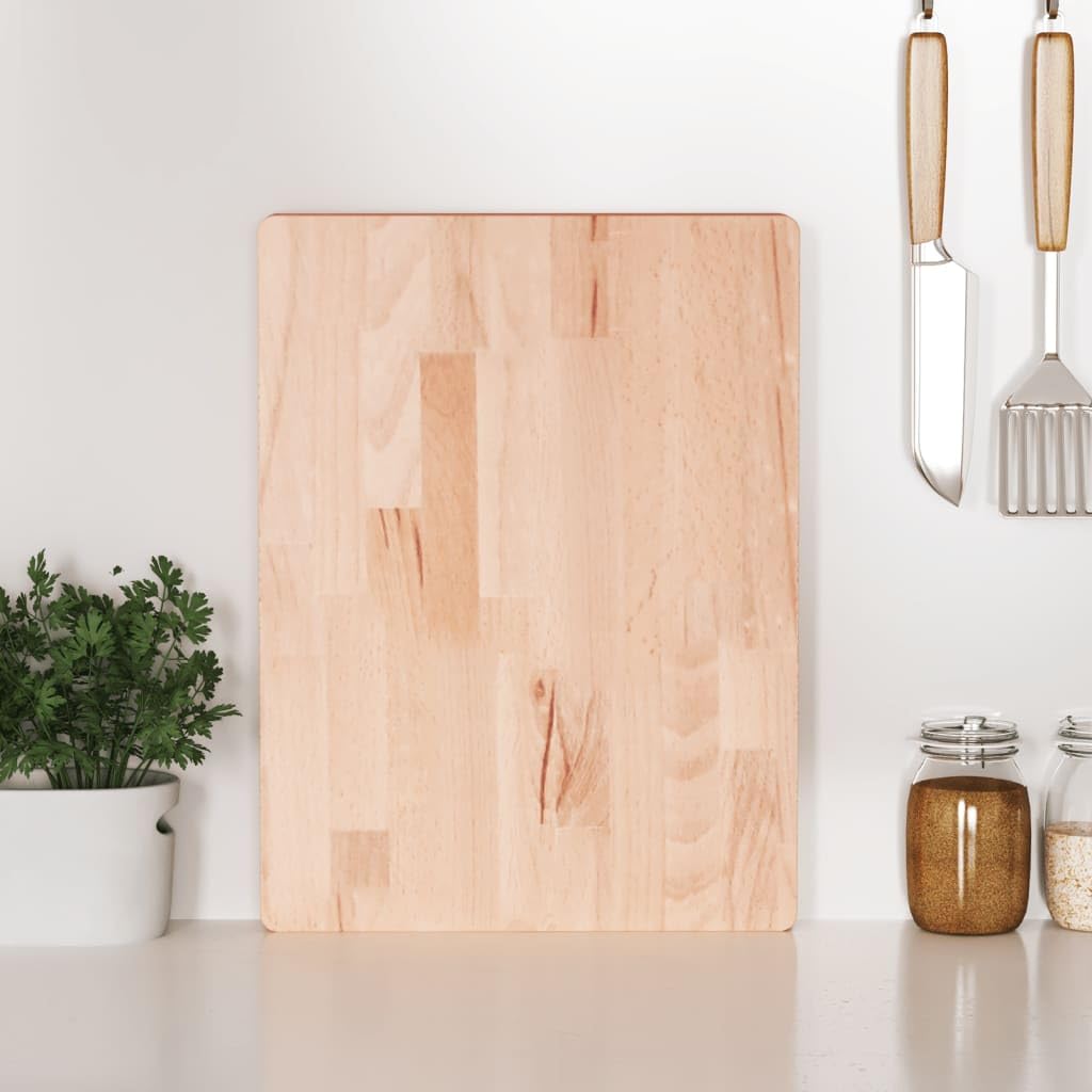 vidaXL Schneidebrett 40x30x4 cm Holzbrett Buche massiv