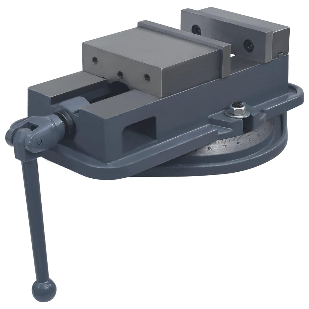 vidaXL Drehtisch Schraubstock 160mm Gusseisen drehbar