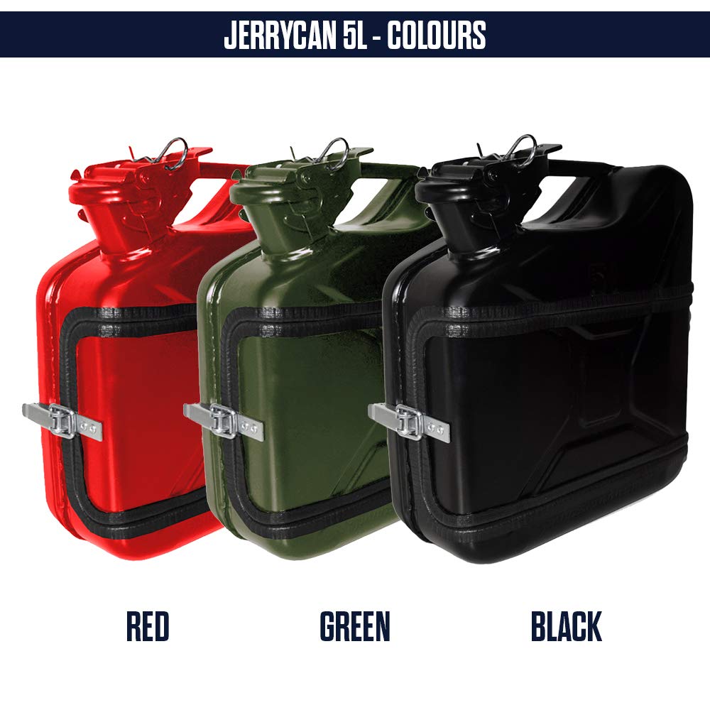 Mikamax Jerrycan Whiskey Bar 5L Minibar Schwarz Metall