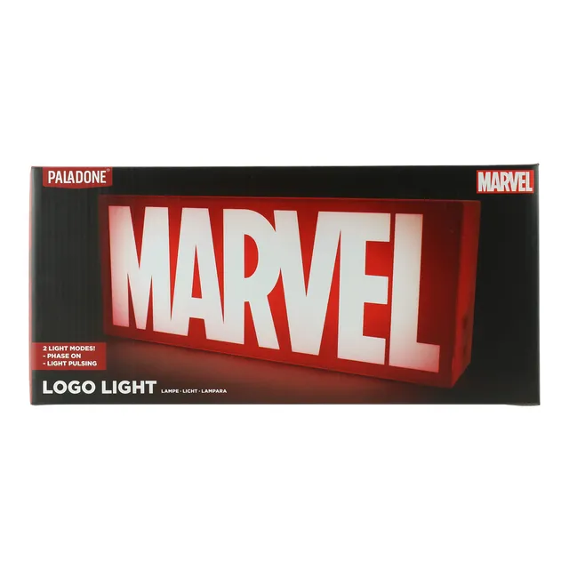 Paladone Lighting Marvel Logo Leuchtschild mit 2 Modi