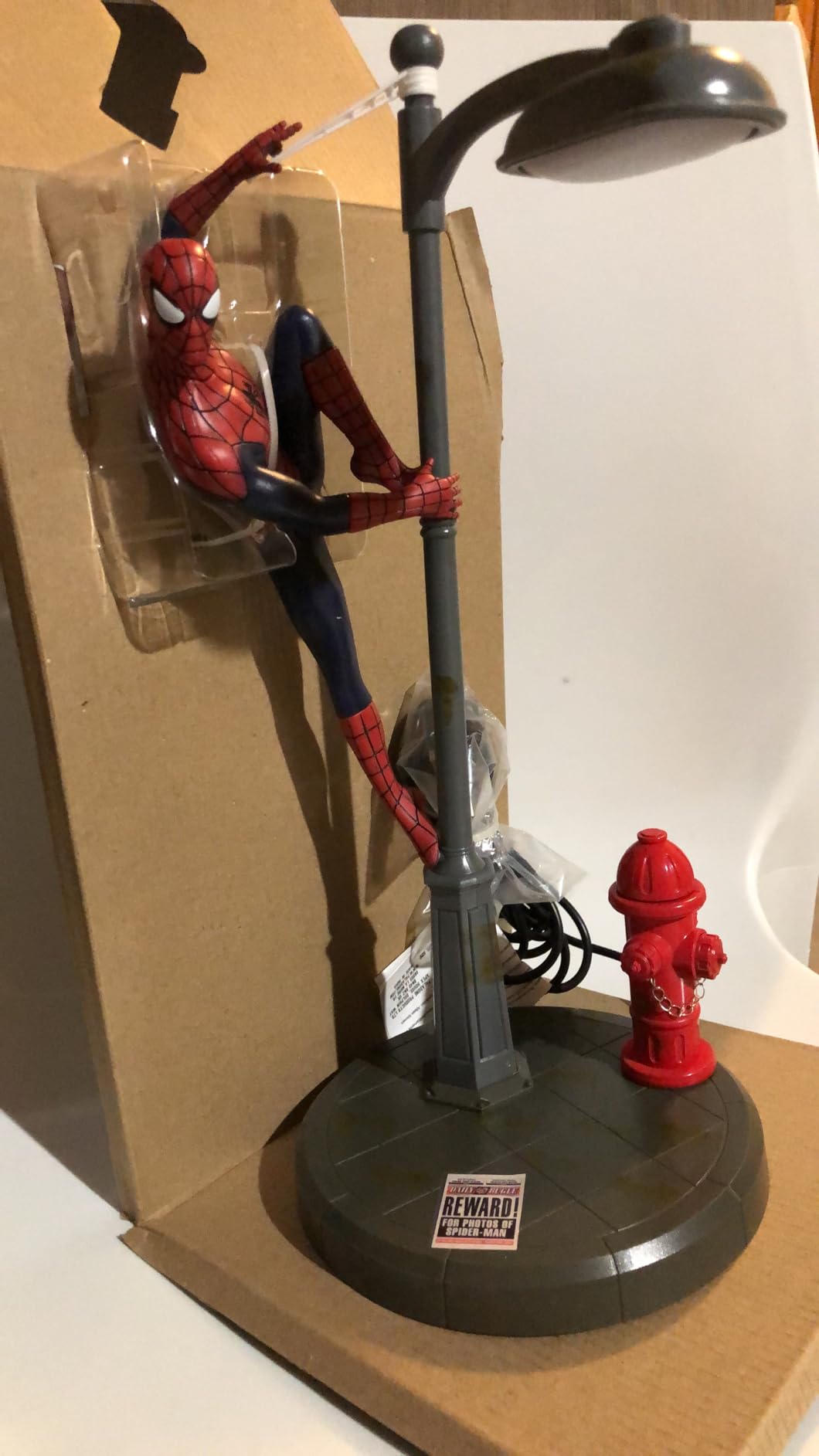 Paladone Spider-Man Tischlampe Strassenlaterne Marvel USB