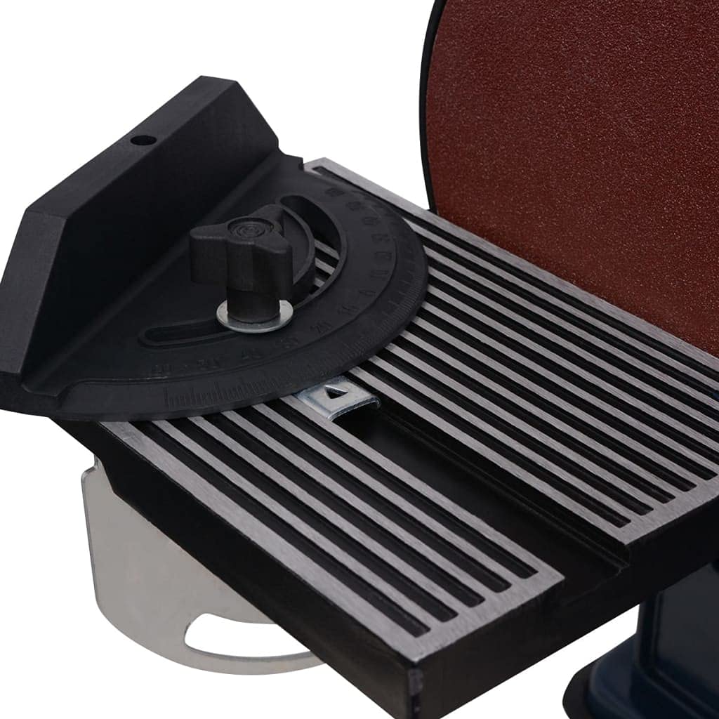 vidaXL Bandschleifer 375W Tellerschleifer Schleifmaschine Metall