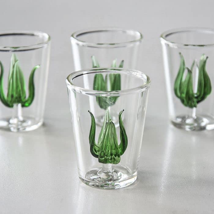 Mikamax Tequila Decanter Set 840 ml 4 Shotgläser