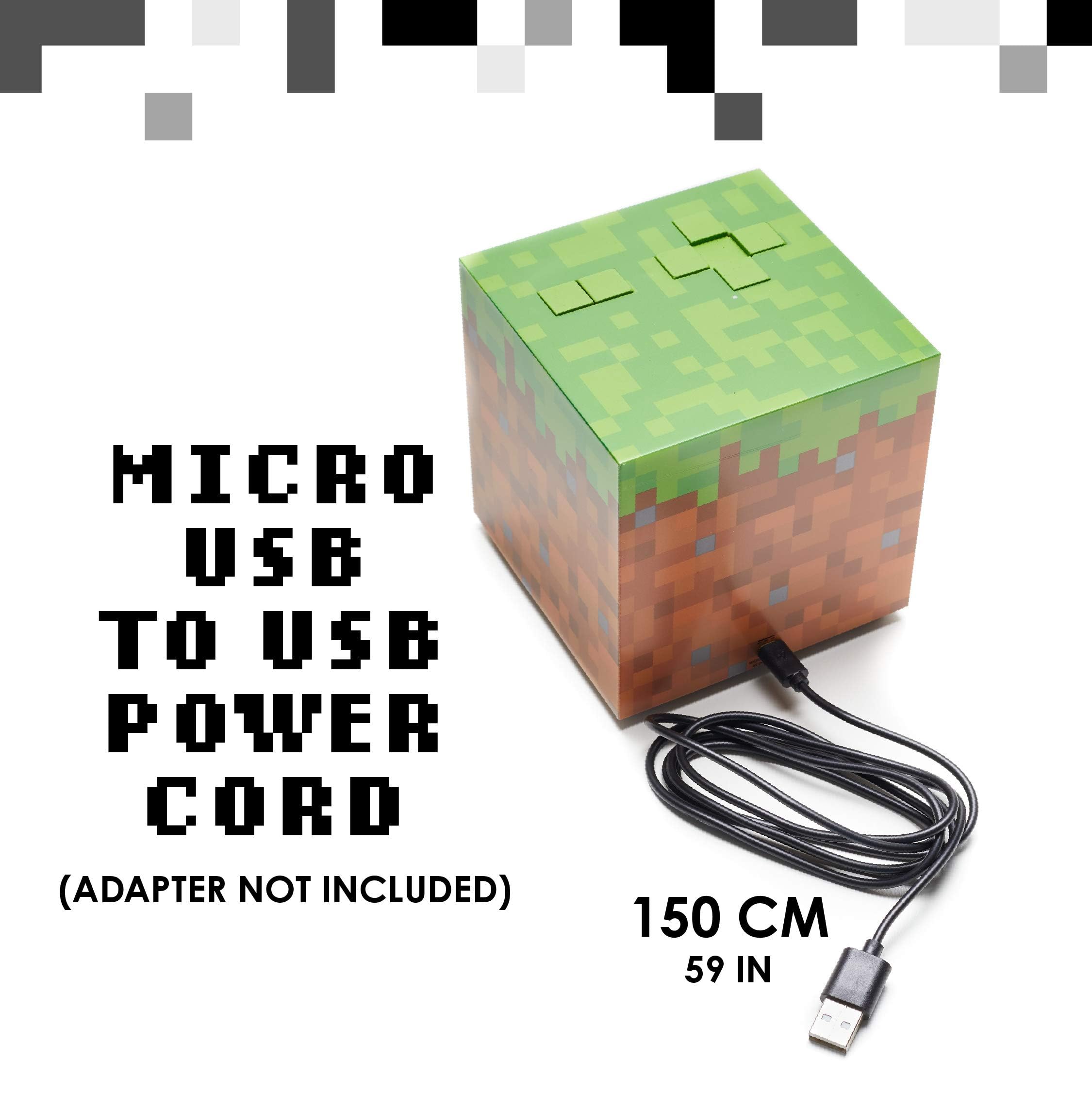 Paladone Lighting Minecraft Grasblock Wecker Digital Leuchte