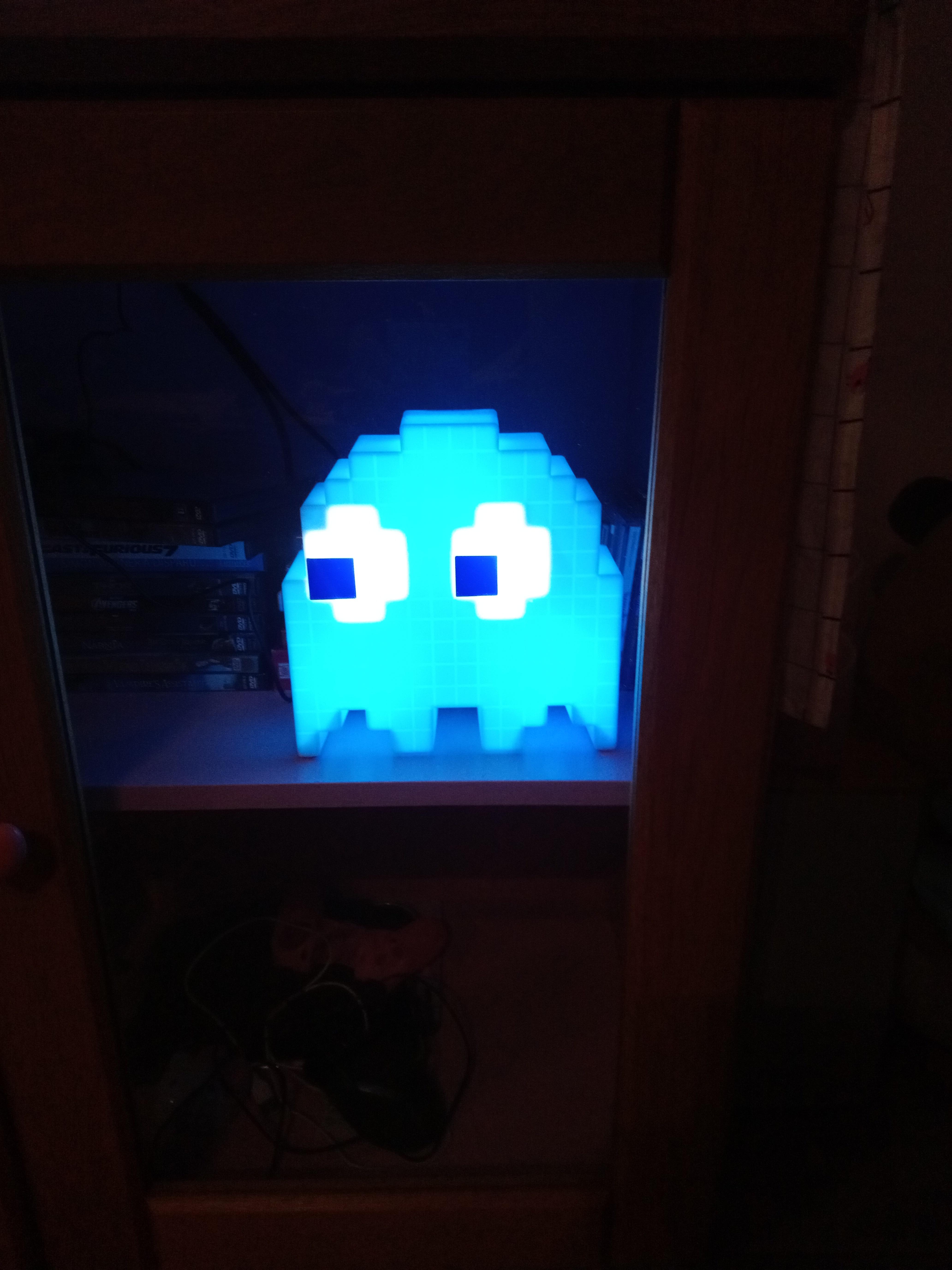 Paladone Lighting Pac-Man Geisterlampe LED Farbwechsel USB