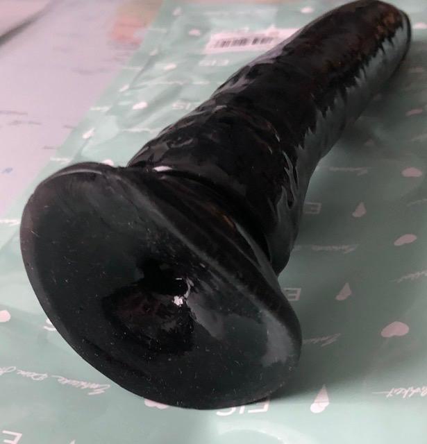 EIS Dildos Klare Sache Dildo 19 cm schwarz Saugnapf