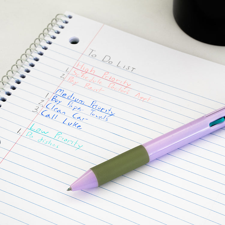 Kikkerland Tech & Stationery Multicolor Erasable Pen 4-farbig
