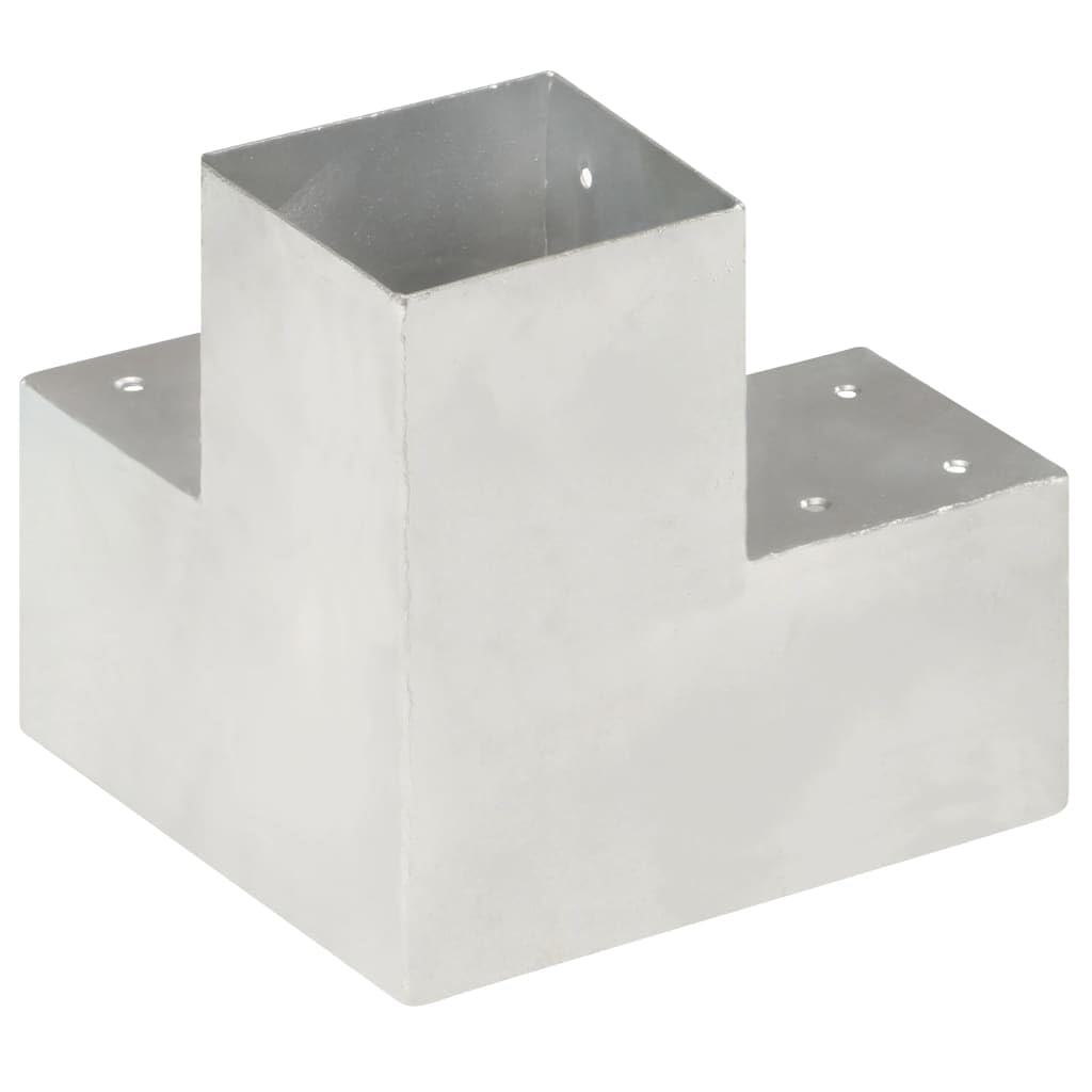 vidaXL Heim & Garten Pfostenverbinder Y-Form 101x101 mm verzinkt