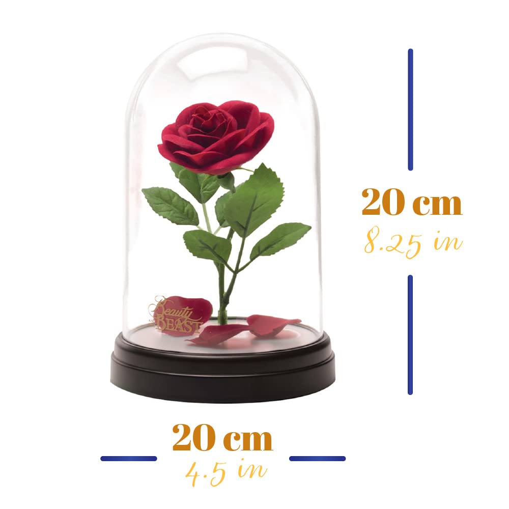 Paladone Disney Rose Lampe Touch USB Batterie Biest