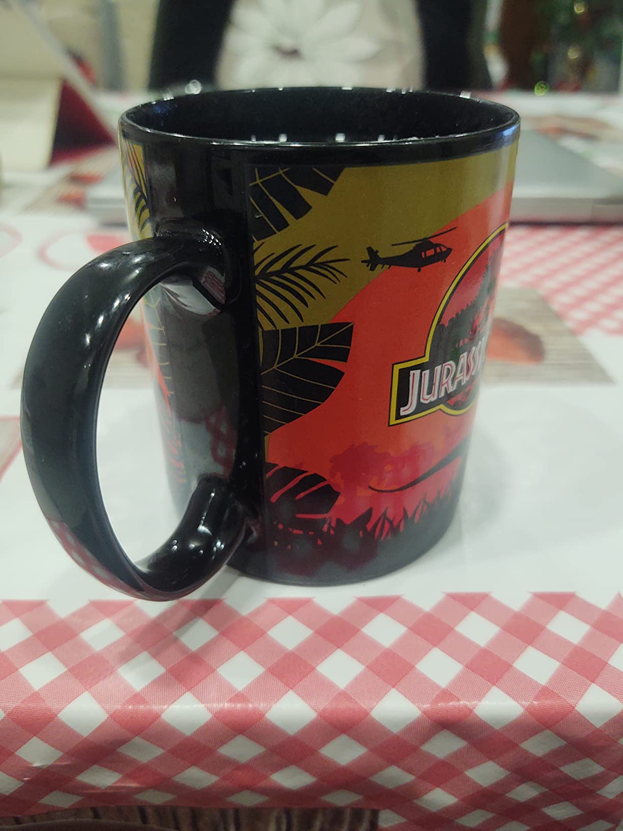 Paladone Jurassic Park PP8188JP Thermobecher mehrfarbig