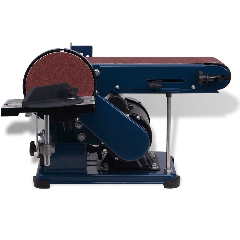 vidaXL Bandschleifer 375W Tellerschleifer Schleifmaschine Metall