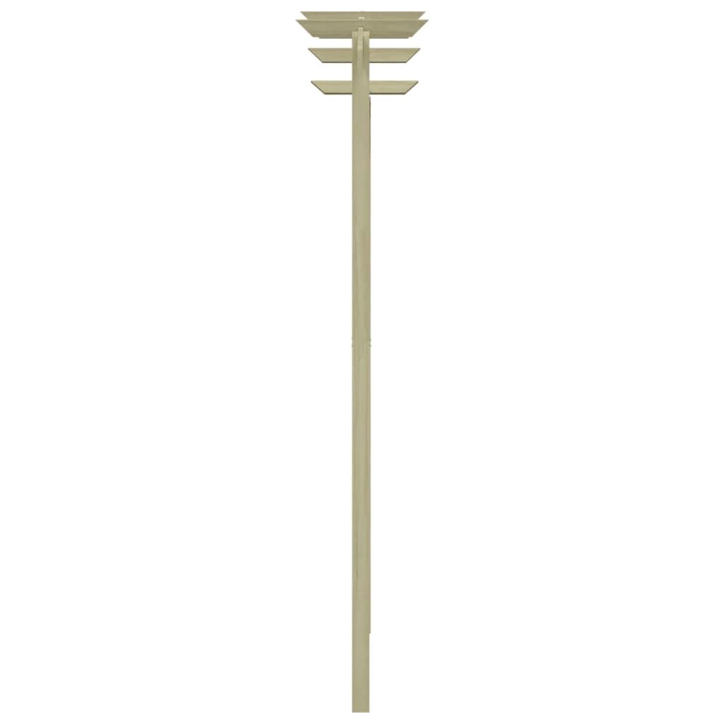 vidaXL Heim & Garten Pergola 180x210x40 cm Kiefernholz imprägniert