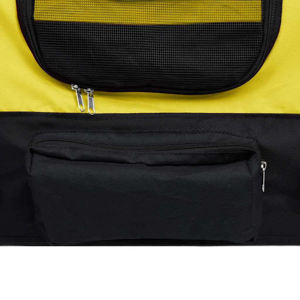 vidaXL Fahrradanhänger Hund 2-in-1 Buggy Hundeanhänger