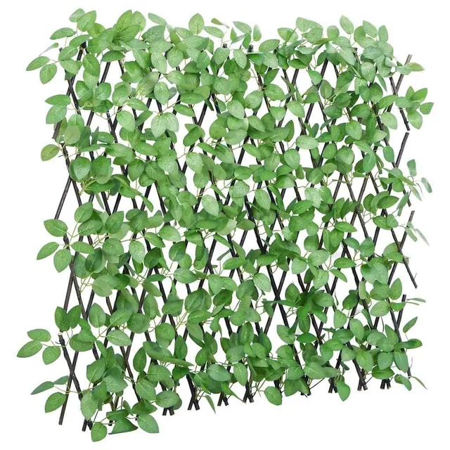 vidaXL Rankgitter Efeu erweiterbar 180x65 cm grün