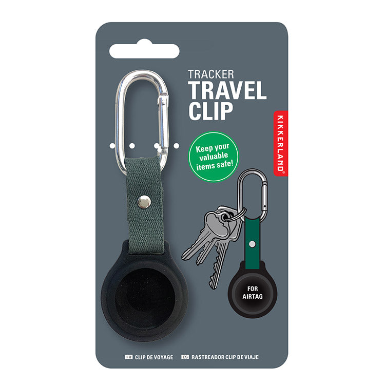 Kikkerland On-The-Go Tracker Travel Clip AirTag Anhänger