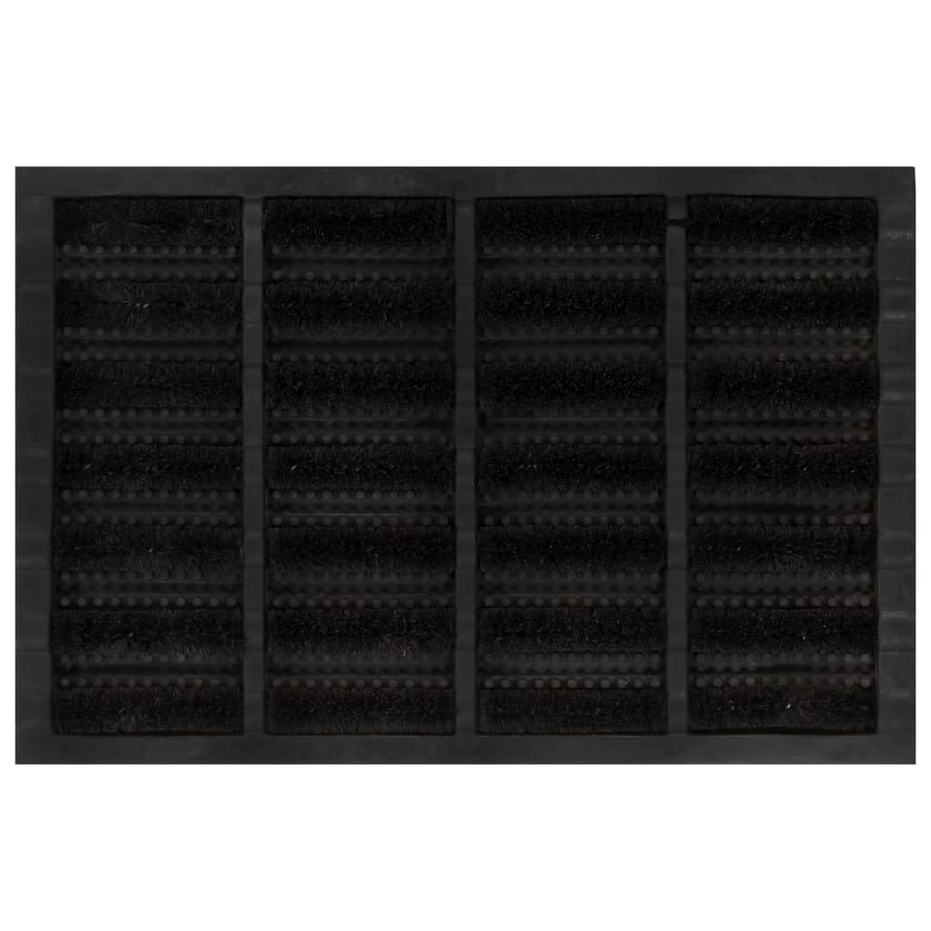 vidaXL Heim & Garten Fußmatte 40x60 cm rechteckig Kokos rutschfest