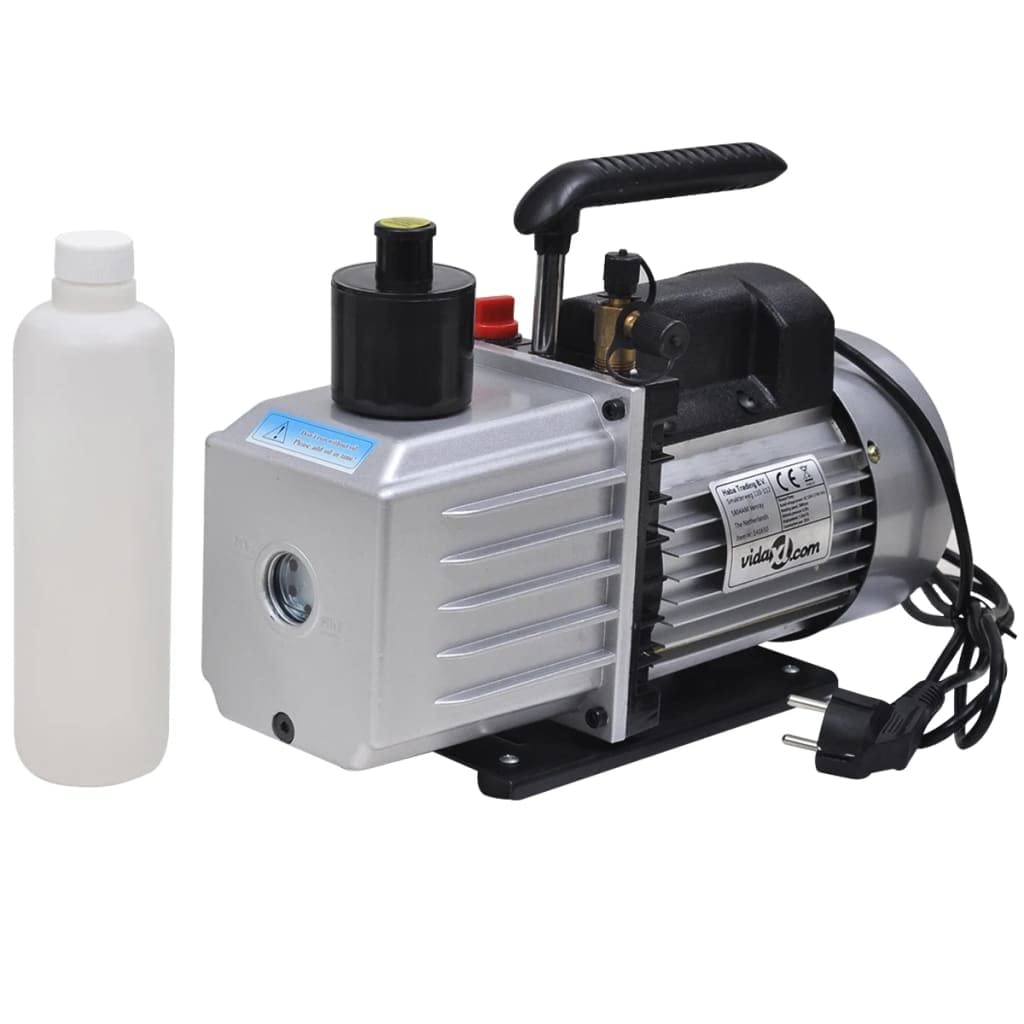 vidaXL Vakuumkammer mit Pumpe 7,4 L Edelstahl 4,5 CFM