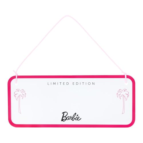 Paladone Barbie Zimmerschild 25x10 cm Türschild mit Aufkleber