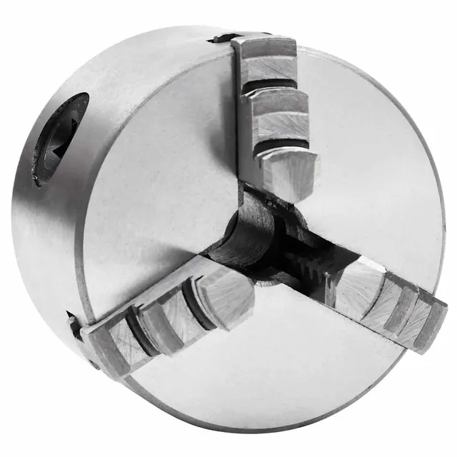 vidaXL Drehfutter 3-Backen Selbstzentrierend 80 mm Stahl