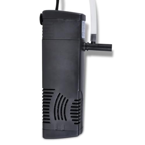 vidaXL Tierbedarf Aquarium Filterpumpe 300L/h Innenfilter