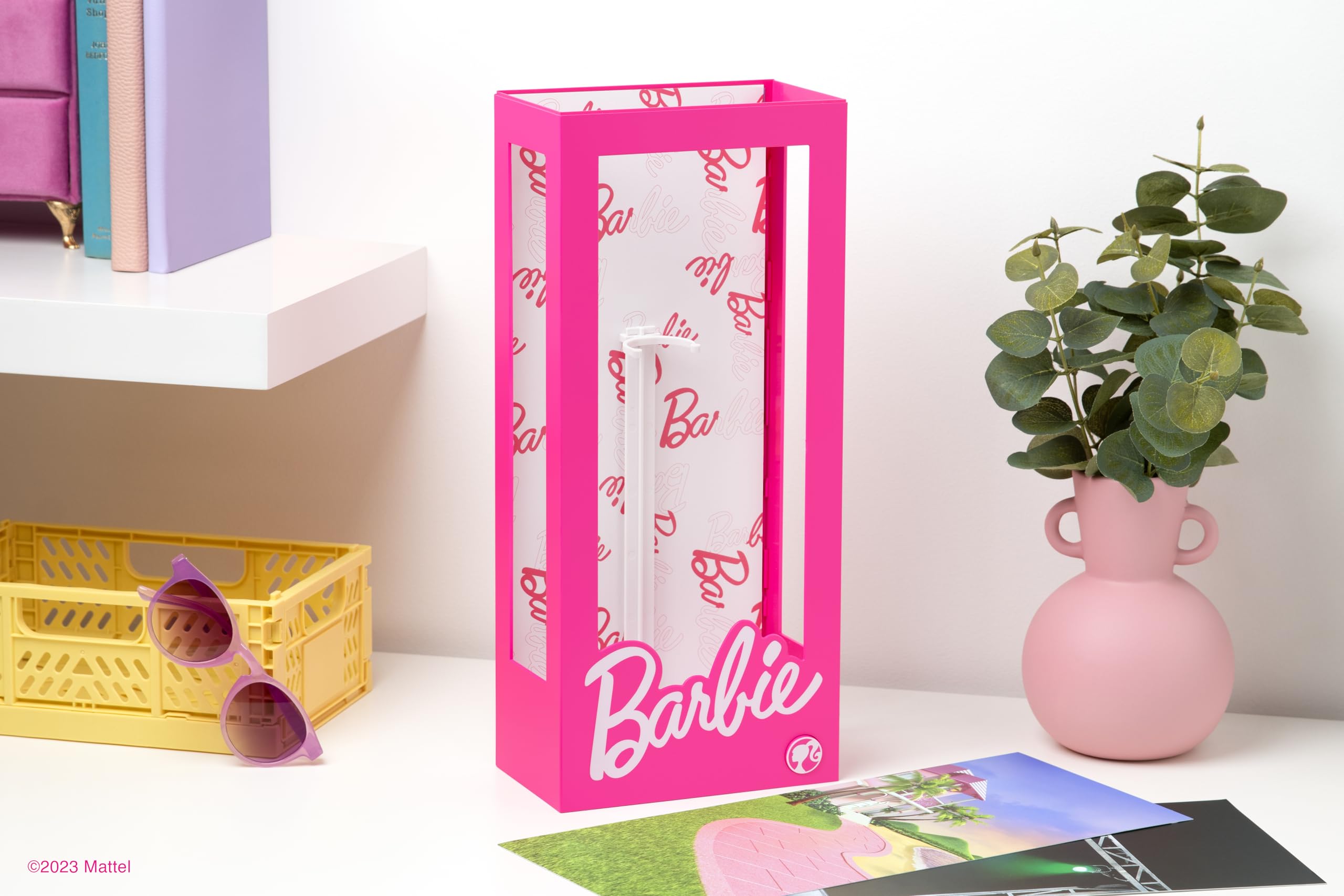 Paladone Barbie Puppen Ausstellungsbox Licht 34cm USB