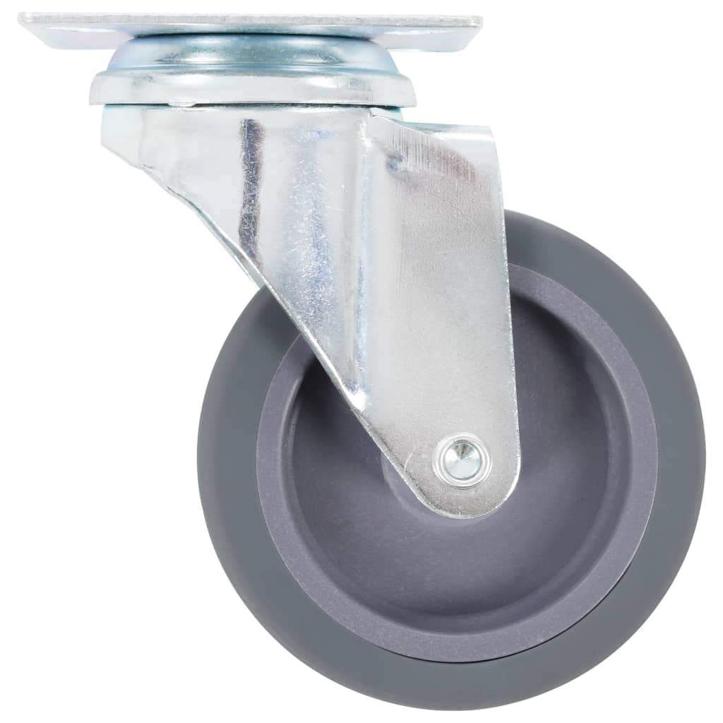 vidaXL Wirtschaft & Industrie Lenkrollen 75 mm 32 Stk. TPR 45 kg
