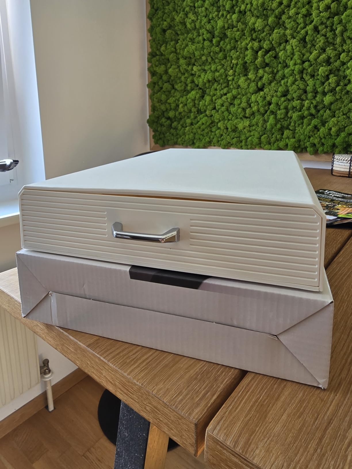 Intirilife Küche Kapselhalter Weiß 50 Nespresso 38 cm