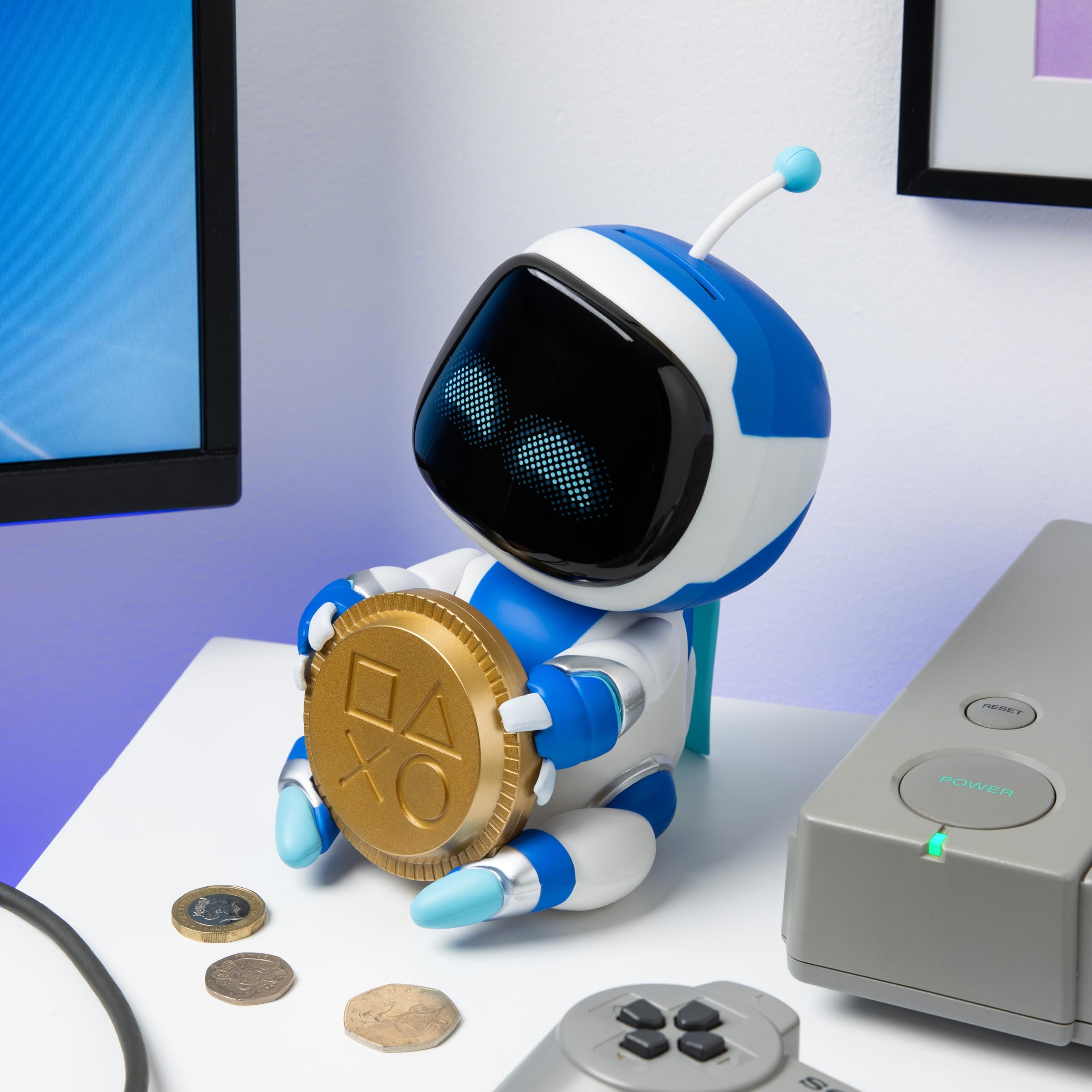 Paladone Astro Bot Spardose 18 cm mit Sound