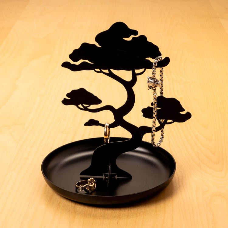 Kikkerland Home Bonsai Schmuckständer Schmuckbaum Metall