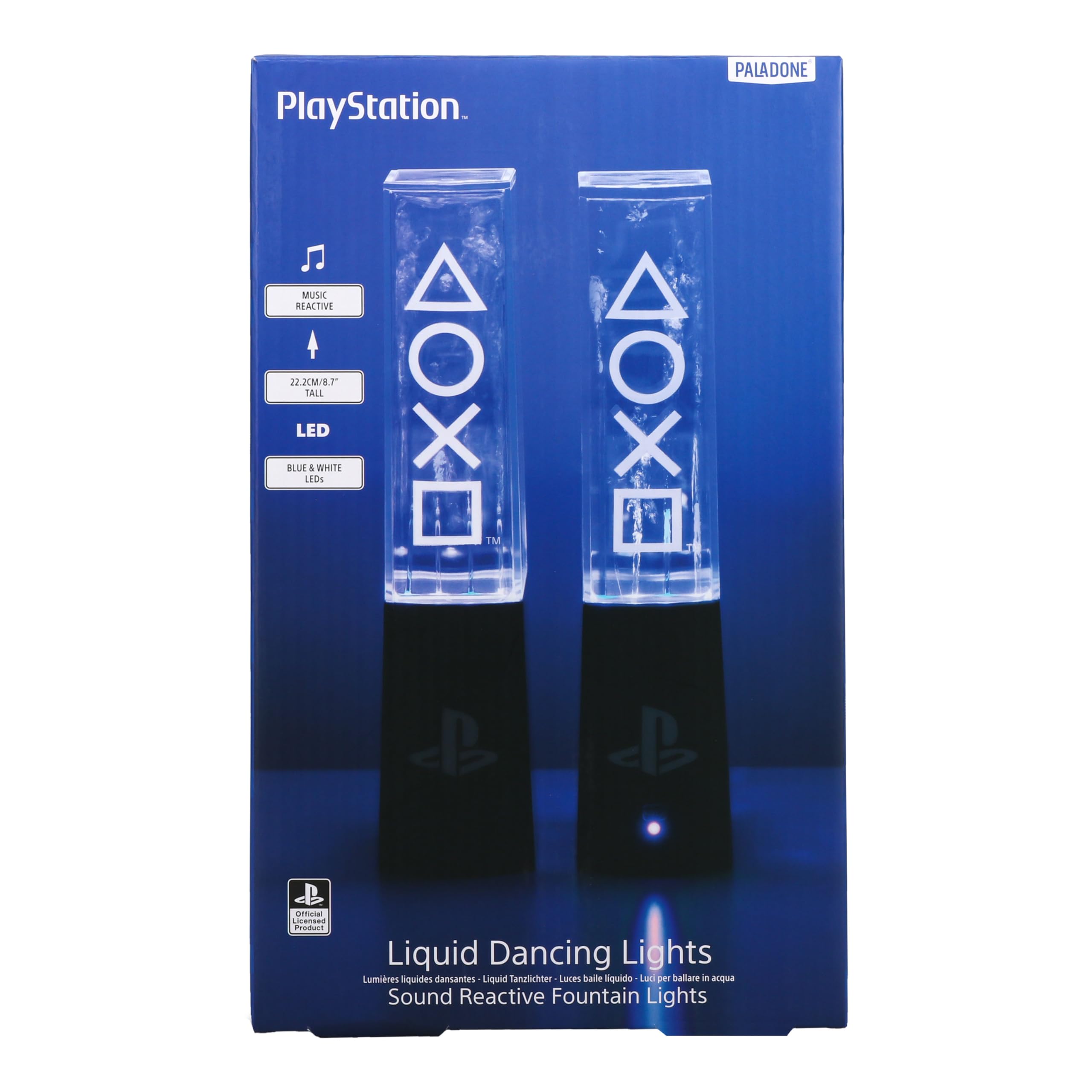 Paladone PlayStation Tanzlichter USB 2er Set Stimmungslicht