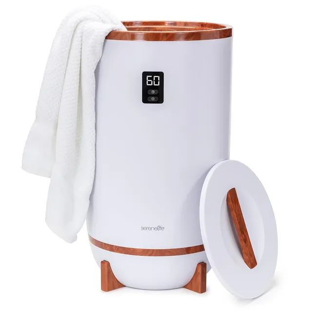 Serenelife Towel Warmers Handtuchwärmer Kirsche 2 Handtücher