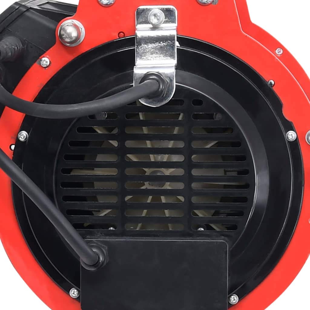 vidaXL Elektrisches Hebezeug Seilzug 500 kg 230 V Stahl Rot