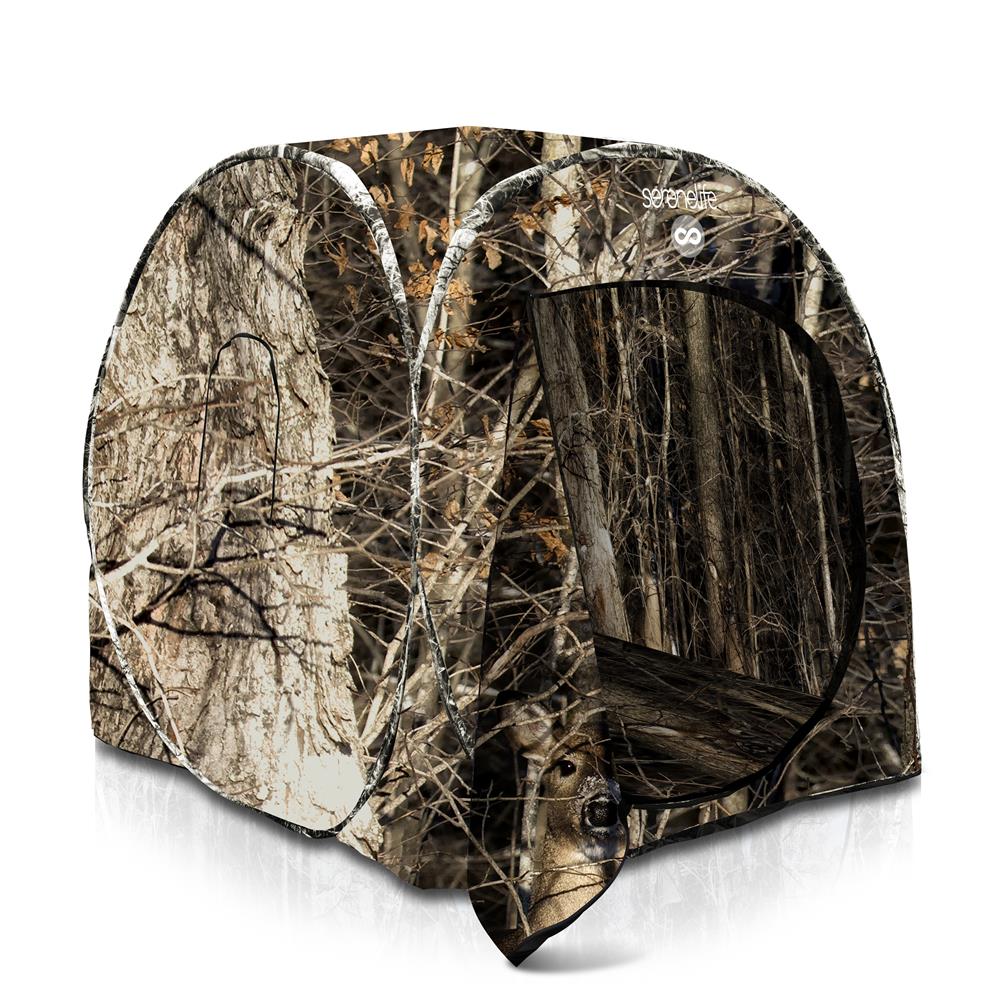 Serenelife Tarnzelt Ansitzzelt 1 Person Camo 152cm