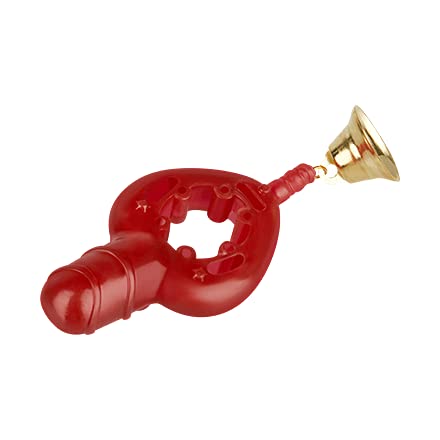 EIS Sextoys Penisring rot Glöckchen 2-5 cm