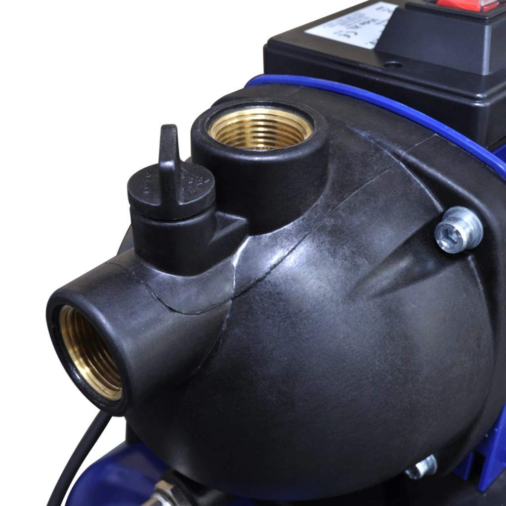 vidaXL Hauswasserwerk 1200 W 3700 L/h 19 L Tank