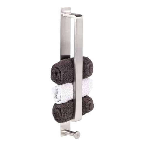 Intirilife Handtuchhalter Ohne Bohren Silber 41,5 cm Edelstahl