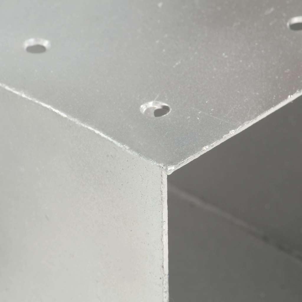 vidaXL Pfostenverbinder 71x71mm Verzinkt Y-Form 4 Stück Metall