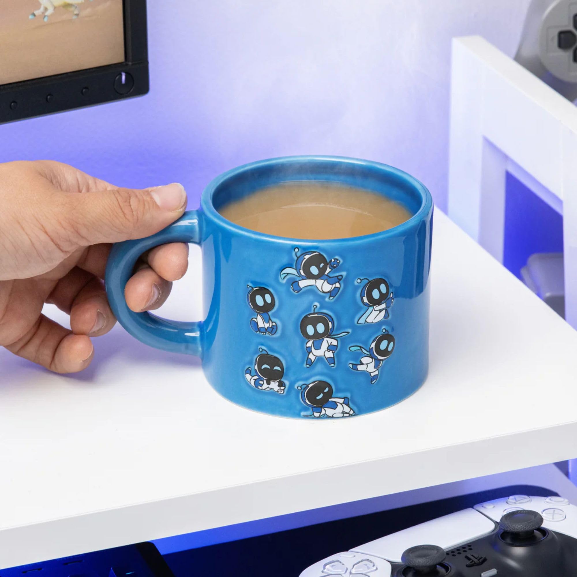 Paladone Astrobot Tasse Keramik Blau 300 ml Gamer