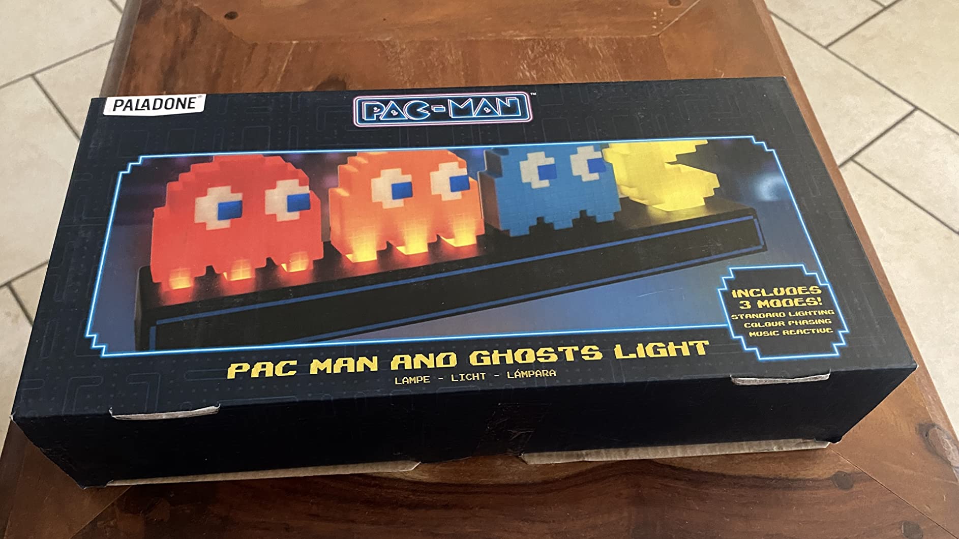 Paladone Pac Man Geister Schreibtischlicht LED 30 cm 3 Modi