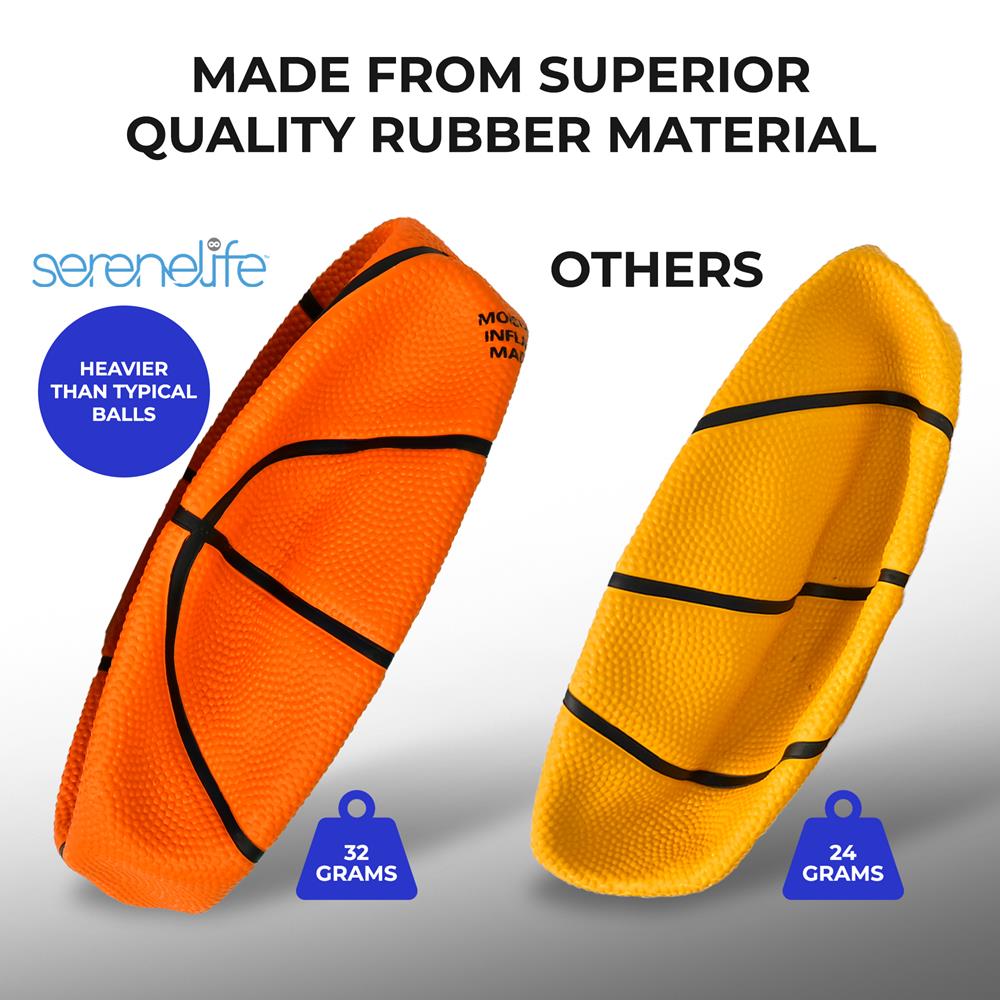 Serenelife Game Tables Basketball Gr.7 Gummi 4er-Set Outdoor