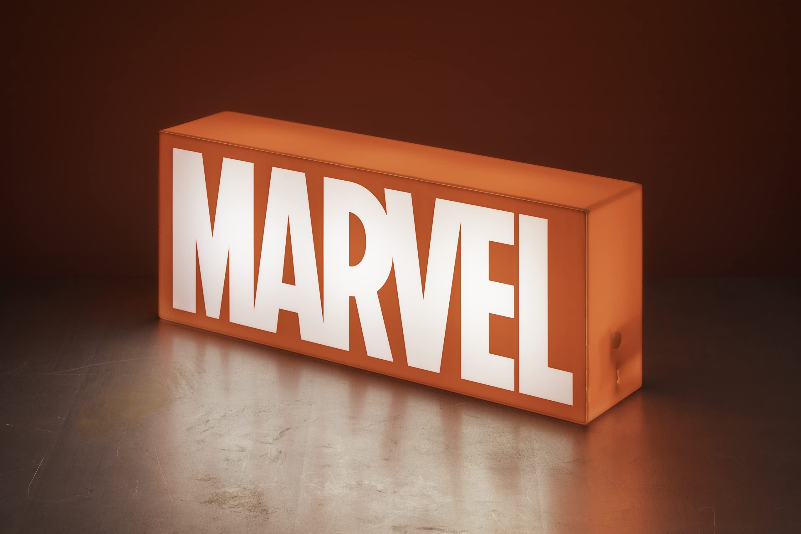 Paladone Lighting Marvel Logo Leuchtschild mit 2 Modi