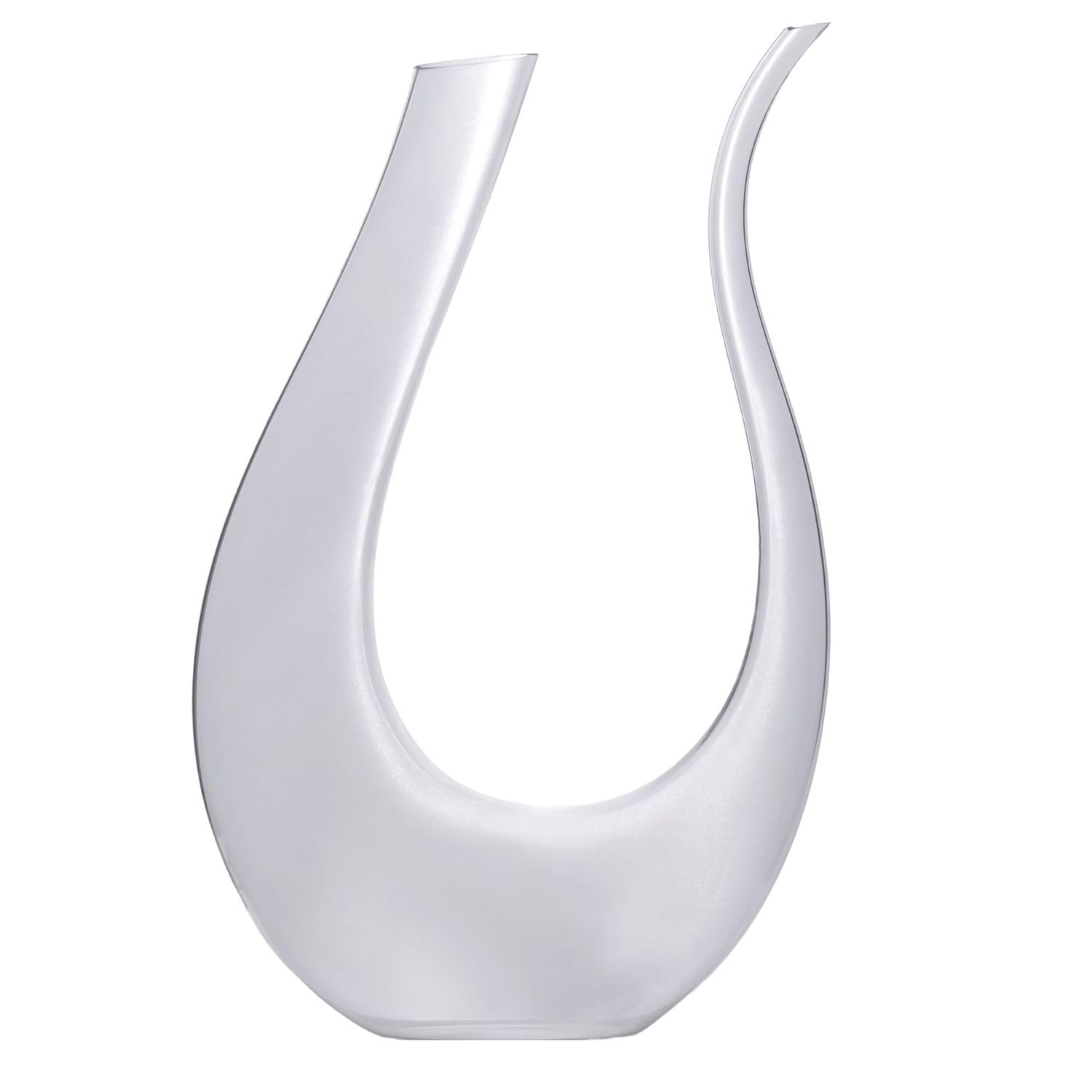 Intirilife Weindekanter U-Form Glas Klar 750 ml Karaffe
