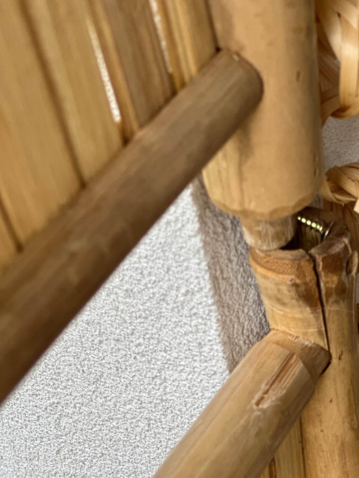 vidaXL Raumteiler 3-tlg 120x180 cm Paravent Bambus faltbar