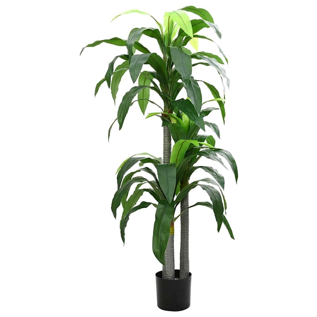 vidaXL Heim & Garten Drachenbaum künstlich 120 cm grün 36 Blätter