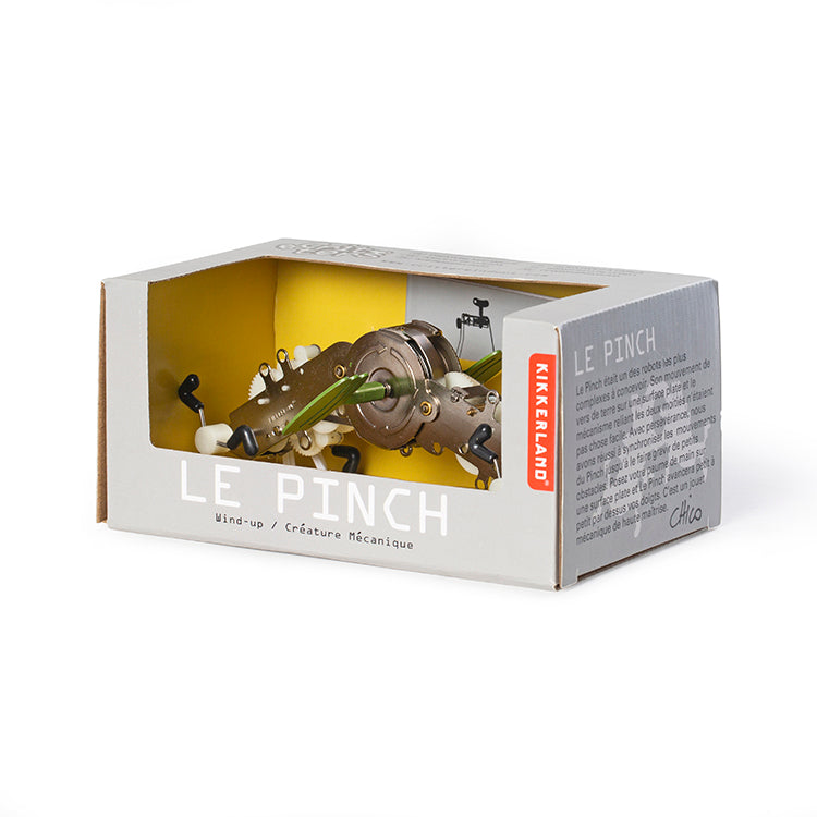 Kikkerland Le Pinch Aufziehspielzeug Wind-Up Figur Geschenk