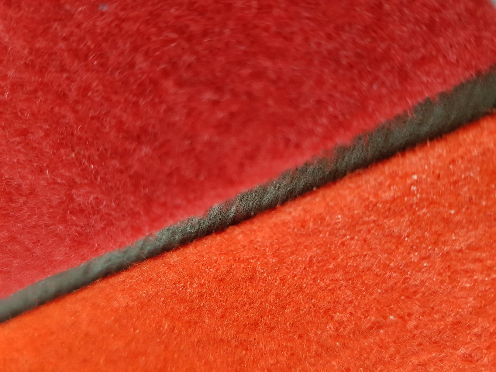 vidaXL Heim & Garten Teppich Rot 1x5 m 400 g/m² Läufer
