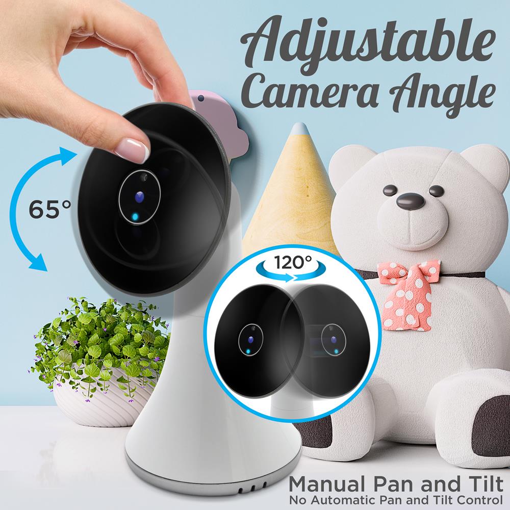 Serenelife Baby Babyphone mit Smartwatch Video Nachtsicht