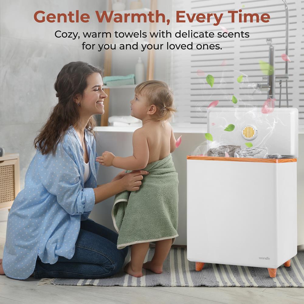 Serenelife Towel Warmers SLTLR660W Handtuchwärmer WiFi 20 L