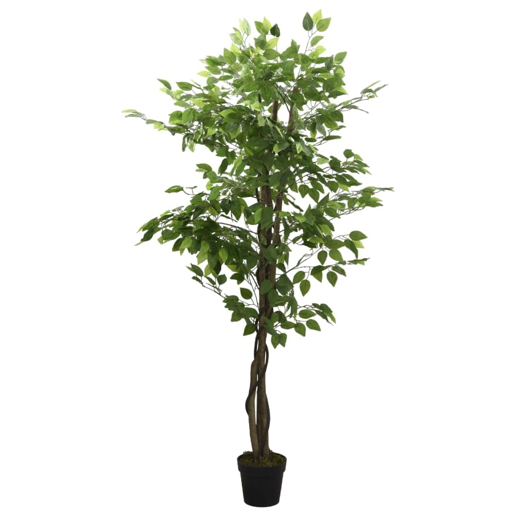 vidaXL Heim & Garten Ficusbaum Künstlich Grün 80 cm